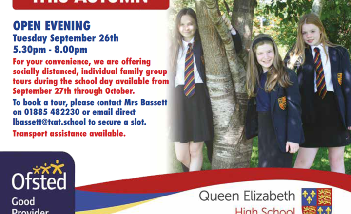Image of Open Evening 26th September 2023